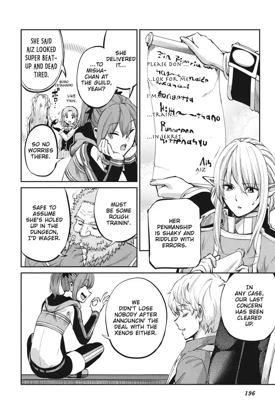 Is It Wrong to Try to Pick Up Girls in a Dungeon? On the Side: Sword Oratoria Chapter 261 page 2 - 