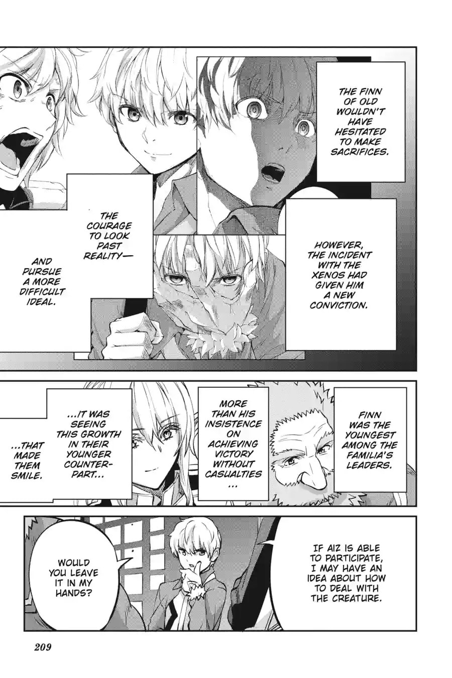 Is It Wrong to Try to Pick Up Girls in a Dungeon? On the Side: Sword Oratoria Chapter 261 page 15 - 