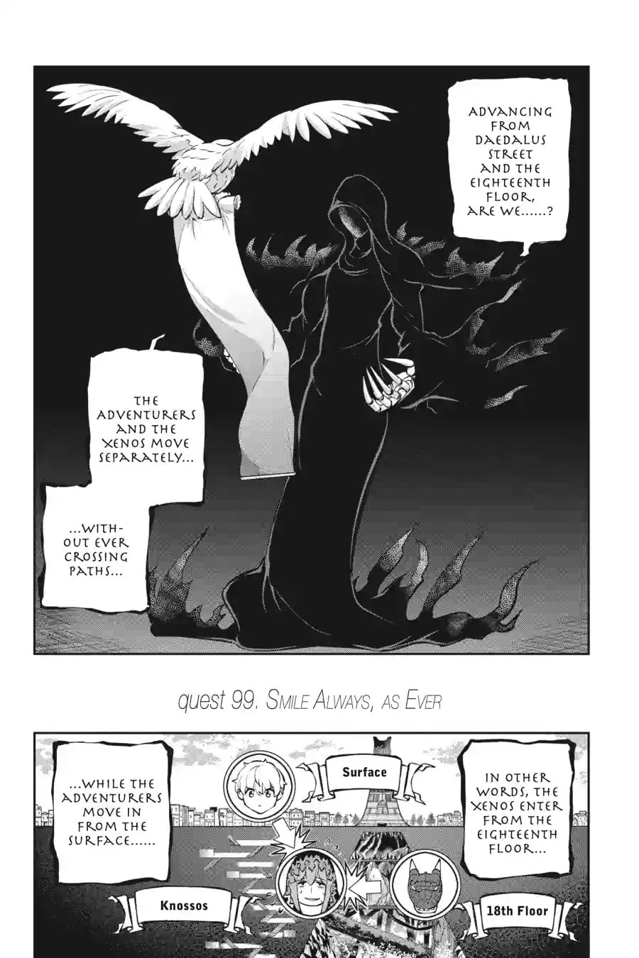Is It Wrong to Try to Pick Up Girls in a Dungeon? On the Side: Sword Oratoria Chapter 262 page 1 - 