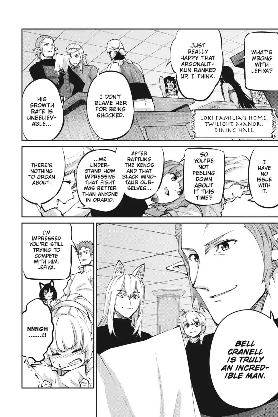 Is It Wrong to Try to Pick Up Girls in a Dungeon? On the Side: Sword Oratoria Chapter 262 page 12 - 