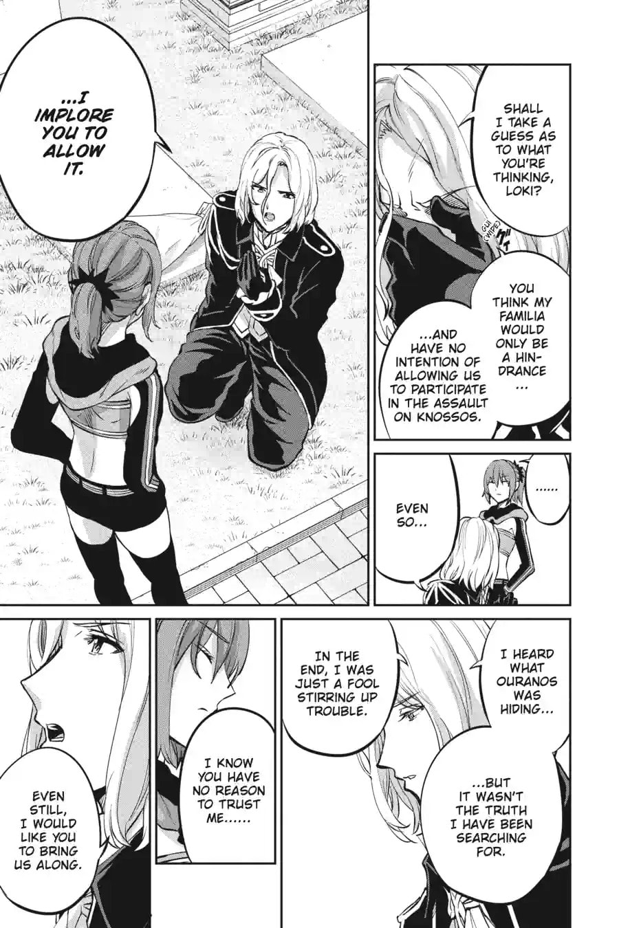 Is It Wrong to Try to Pick Up Girls in a Dungeon? On the Side: Sword Oratoria Chapter 262 page 17 - 