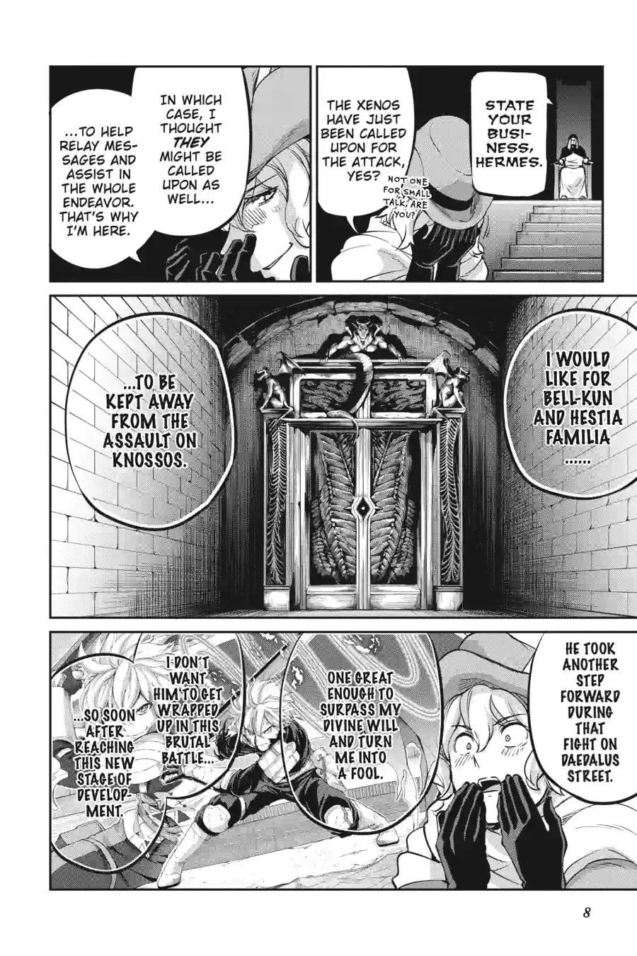 Is It Wrong to Try to Pick Up Girls in a Dungeon? On the Side: Sword Oratoria Chapter 262 page 6 - 