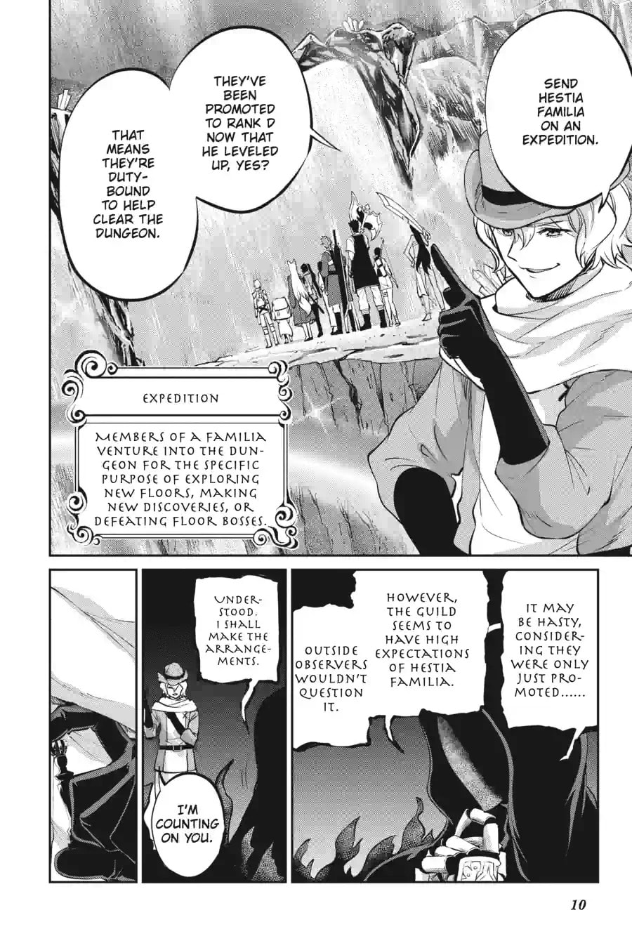 Is It Wrong to Try to Pick Up Girls in a Dungeon? On the Side: Sword Oratoria Chapter 262 page 8 - 