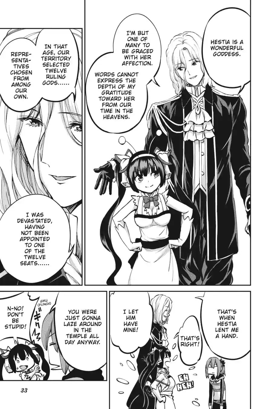 Is It Wrong to Try to Pick Up Girls in a Dungeon? On the Side: Sword Oratoria Chapter 263 page 11 - 