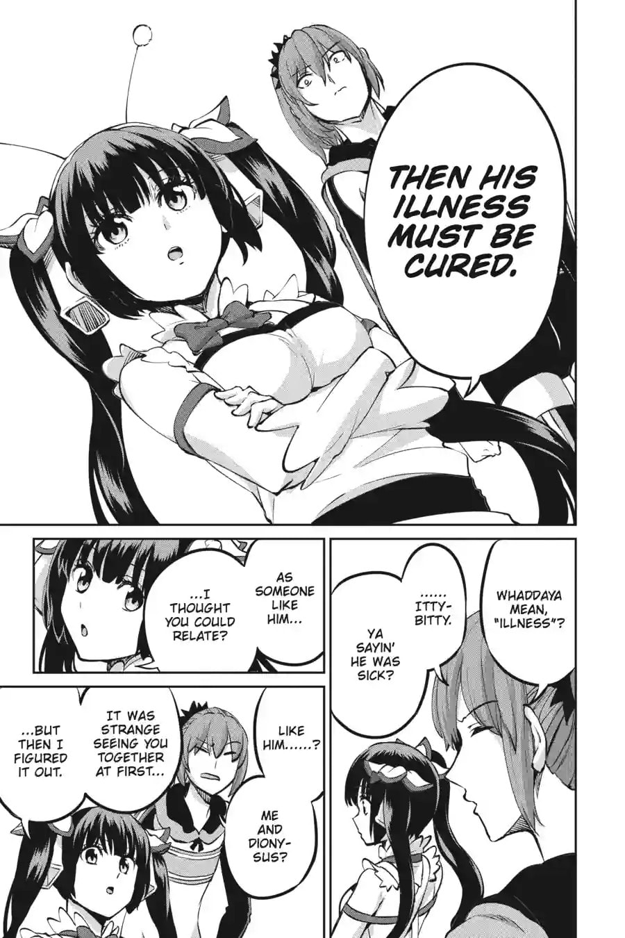 Is It Wrong to Try to Pick Up Girls in a Dungeon? On the Side: Sword Oratoria Chapter 263 page 13 - 