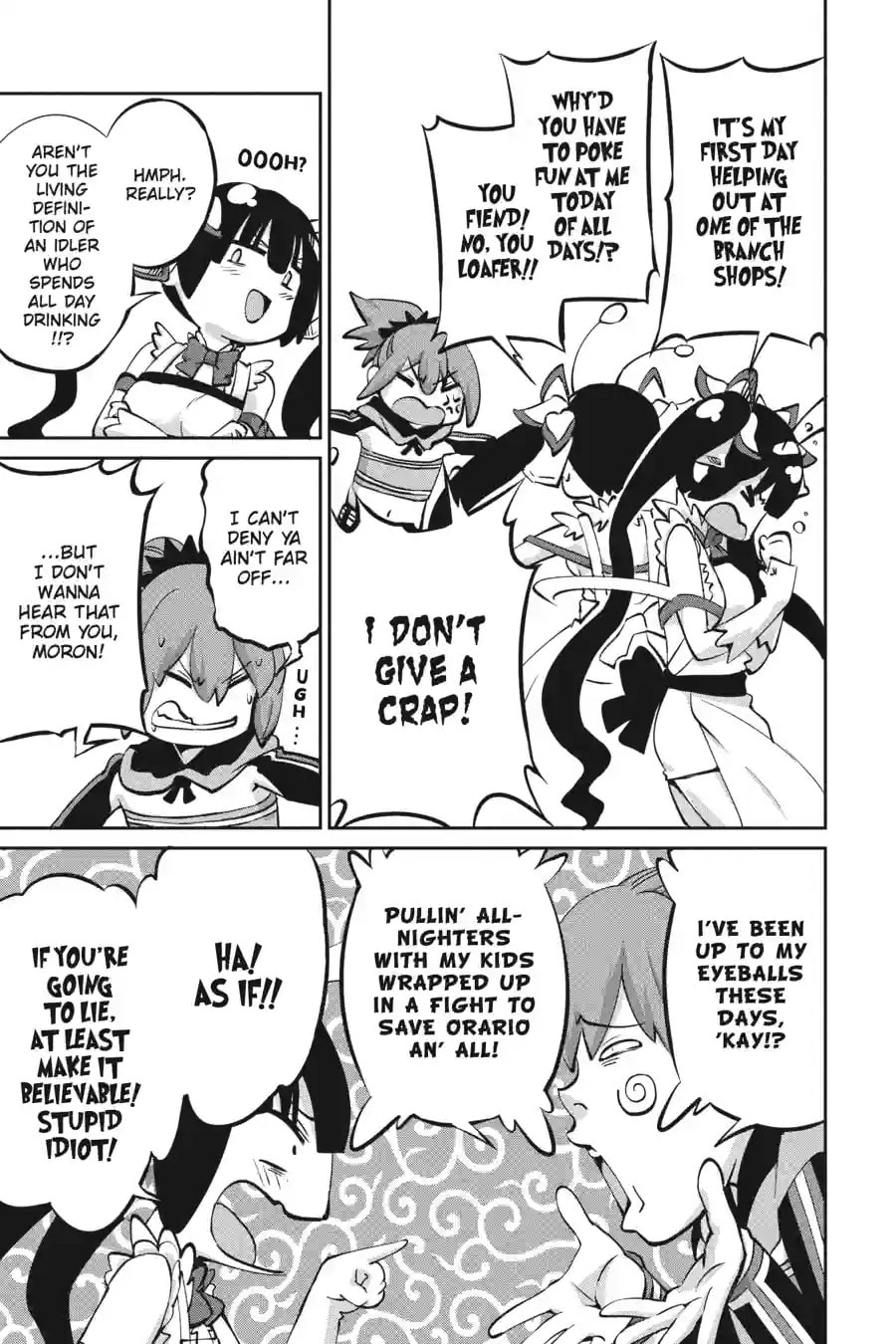 Is It Wrong to Try to Pick Up Girls in a Dungeon? On the Side: Sword Oratoria Chapter 263 page 9 - 
