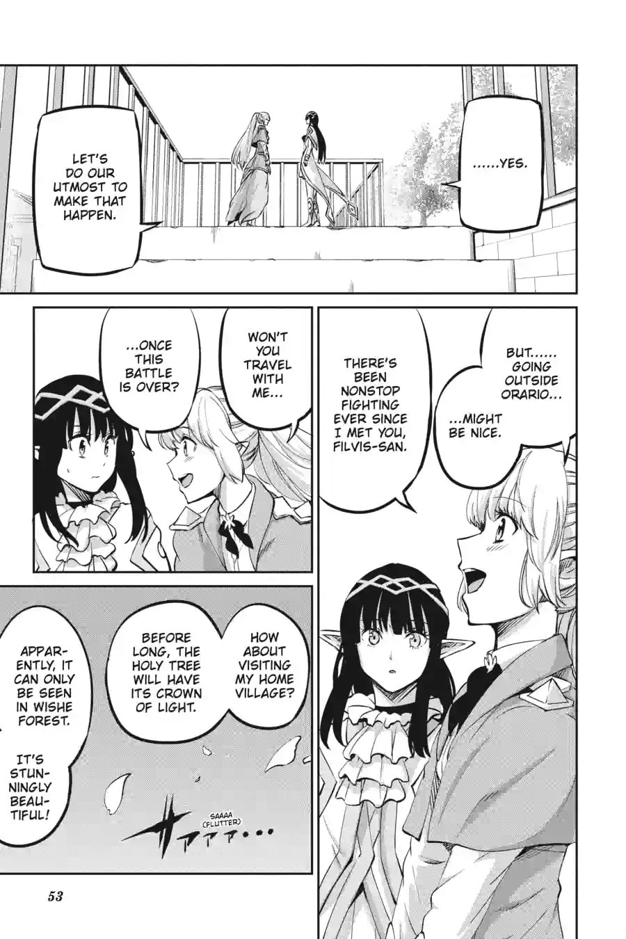 Is It Wrong to Try to Pick Up Girls in a Dungeon? On the Side: Sword Oratoria Chapter 264 page 12 - 