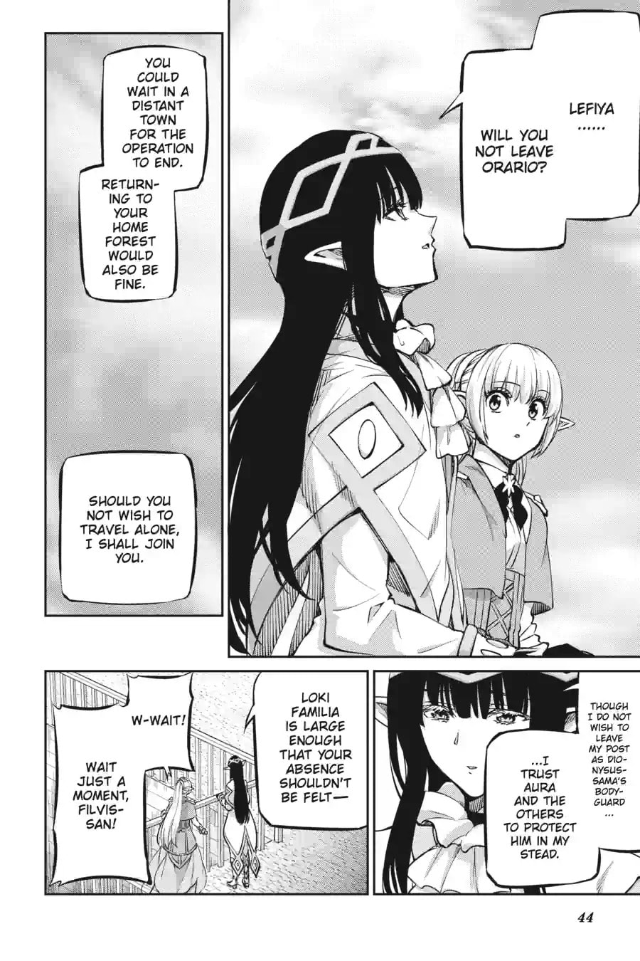 Is It Wrong to Try to Pick Up Girls in a Dungeon? On the Side: Sword Oratoria Chapter 264 page 3 - 