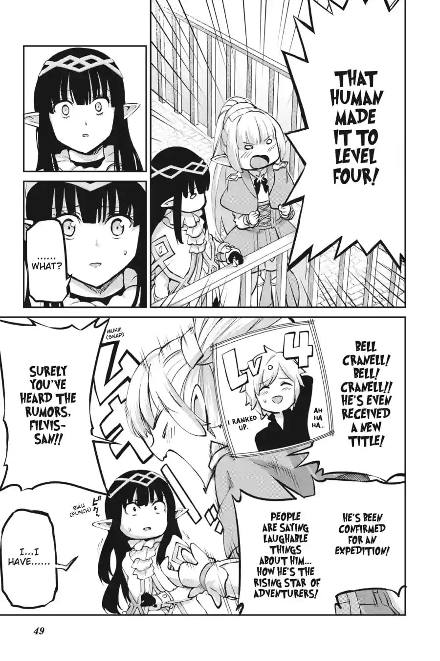 Is It Wrong to Try to Pick Up Girls in a Dungeon? On the Side: Sword Oratoria Chapter 264 page 8 - 
