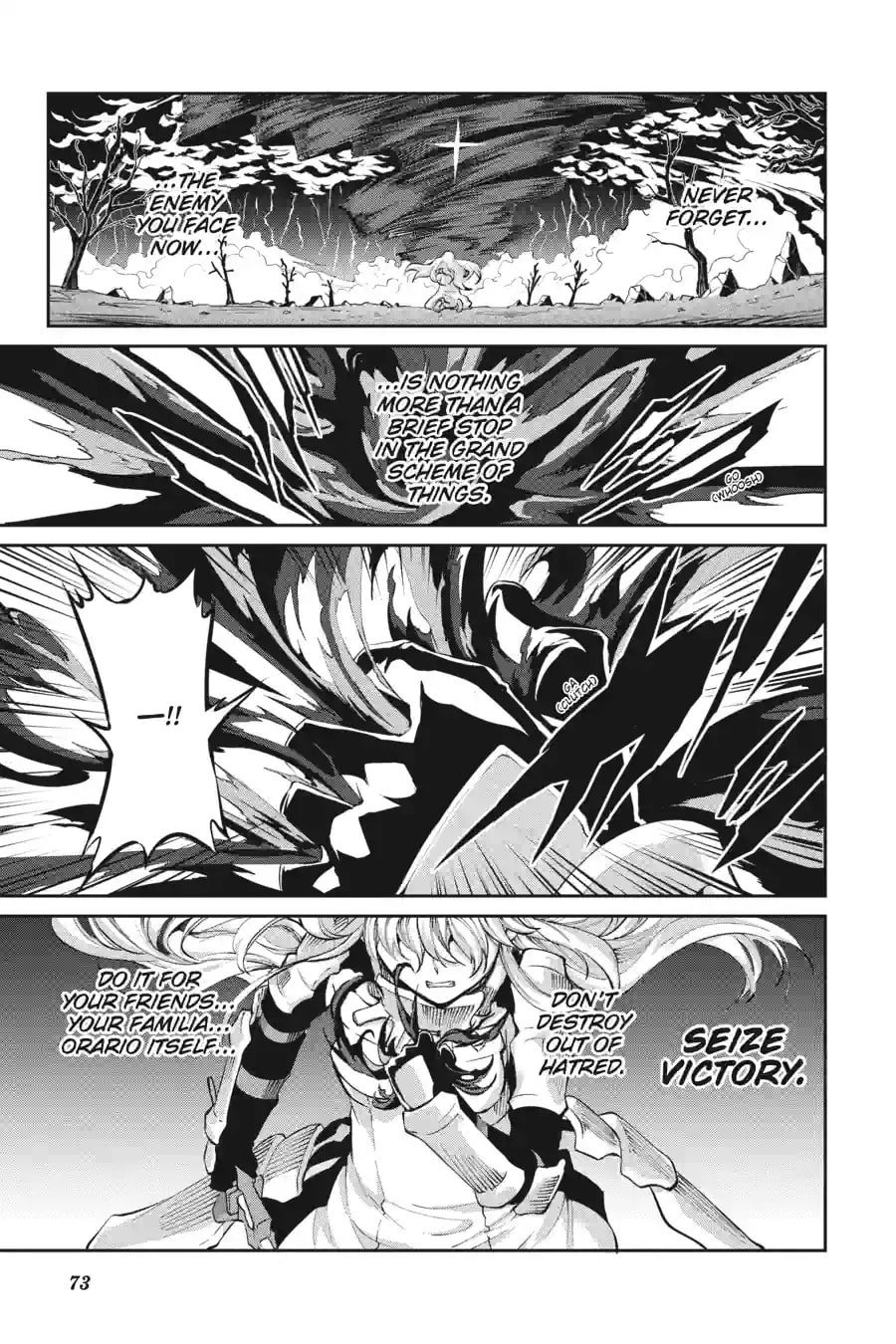 Is It Wrong to Try to Pick Up Girls in a Dungeon? On the Side: Sword Oratoria Chapter 265 page 17 - 
