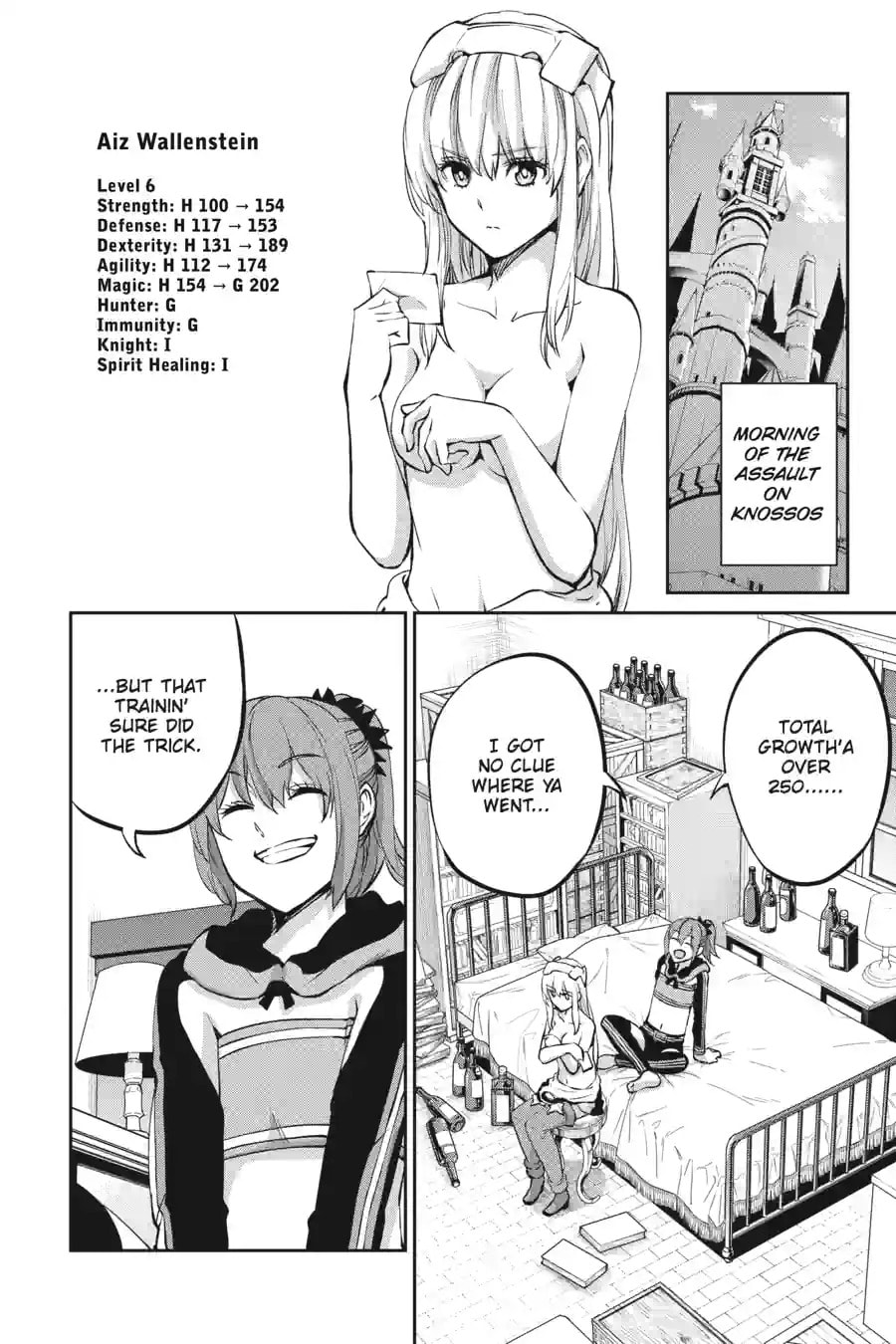 Is It Wrong to Try to Pick Up Girls in a Dungeon? On the Side: Sword Oratoria Chapter 266 page 1 - 