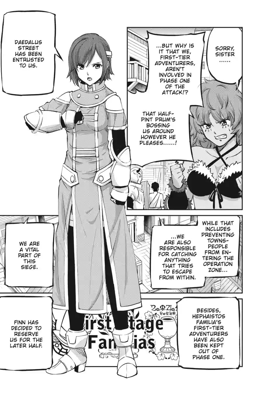 Is It Wrong to Try to Pick Up Girls in a Dungeon? On the Side: Sword Oratoria Chapter 266 page 4 - 