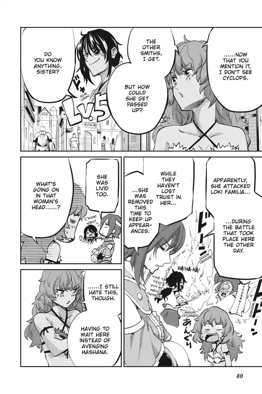 Is It Wrong to Try to Pick Up Girls in a Dungeon? On the Side: Sword Oratoria Chapter 266 page 5 - 
