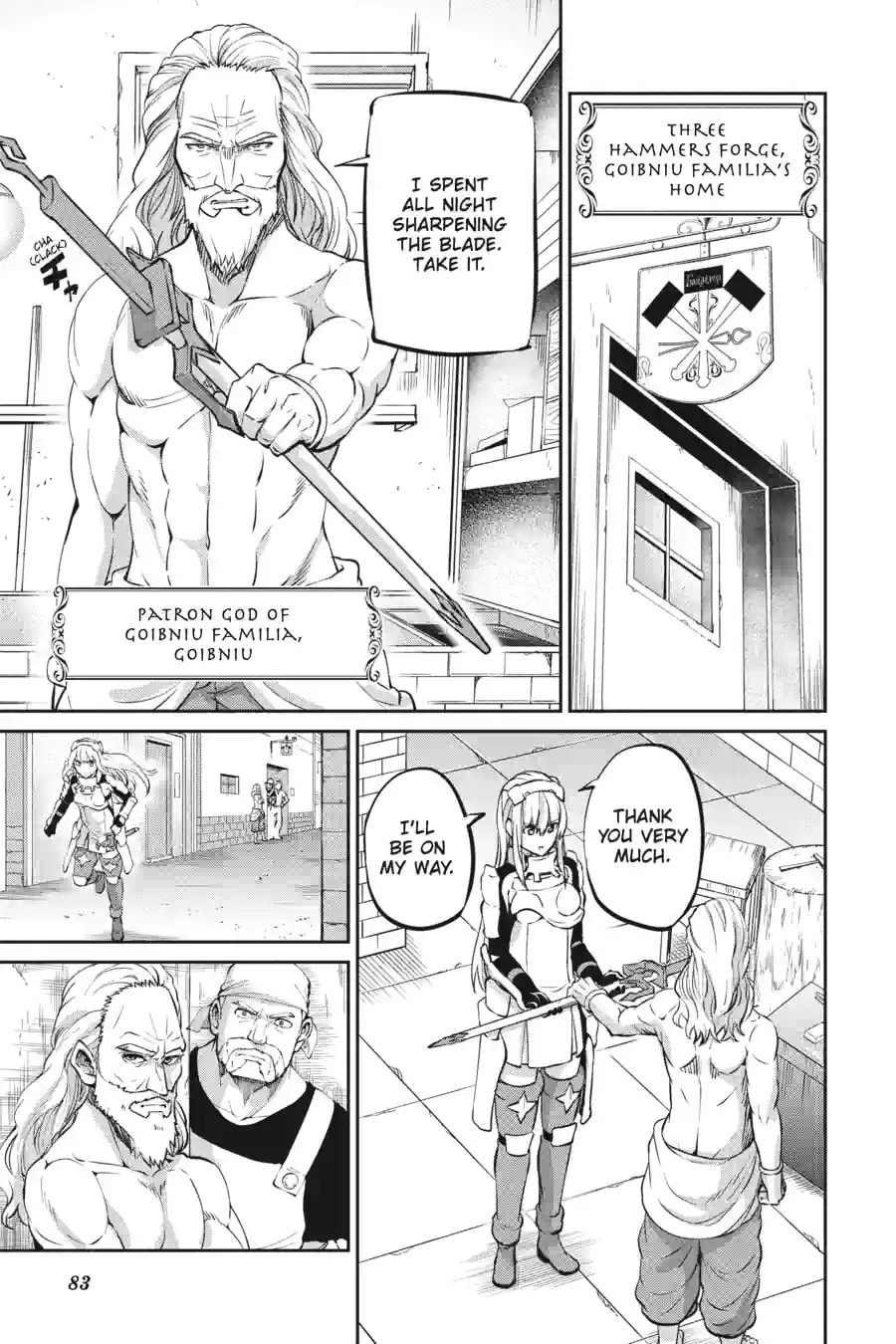 Is It Wrong to Try to Pick Up Girls in a Dungeon? On the Side: Sword Oratoria Chapter 266 page 8 - 