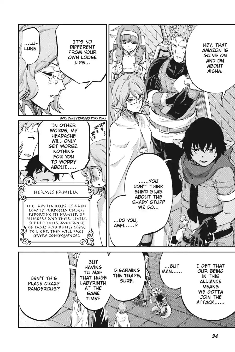 Is It Wrong to Try to Pick Up Girls in a Dungeon? On the Side: Sword Oratoria Chapter 267 page 1 - 