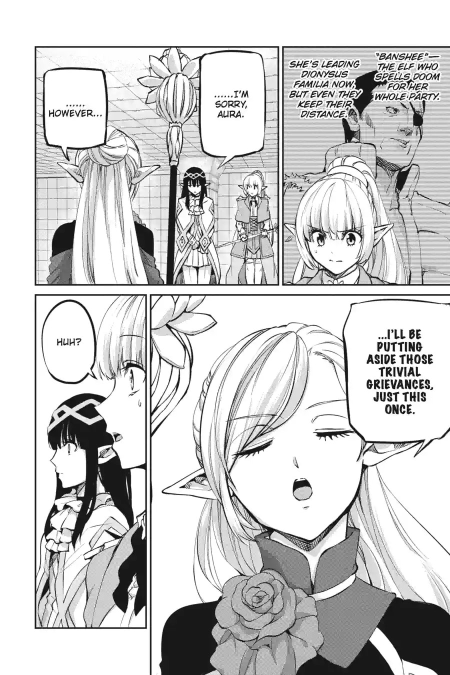 Is It Wrong to Try to Pick Up Girls in a Dungeon? On the Side: Sword Oratoria Chapter 267 page 5 - 