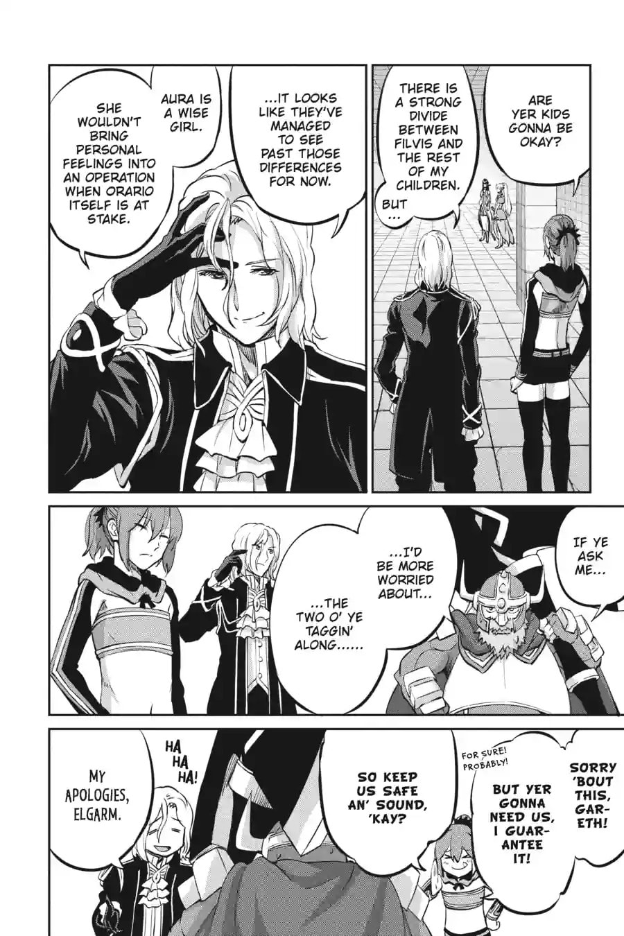 Is It Wrong to Try to Pick Up Girls in a Dungeon? On the Side: Sword Oratoria Chapter 267 page 7 - 