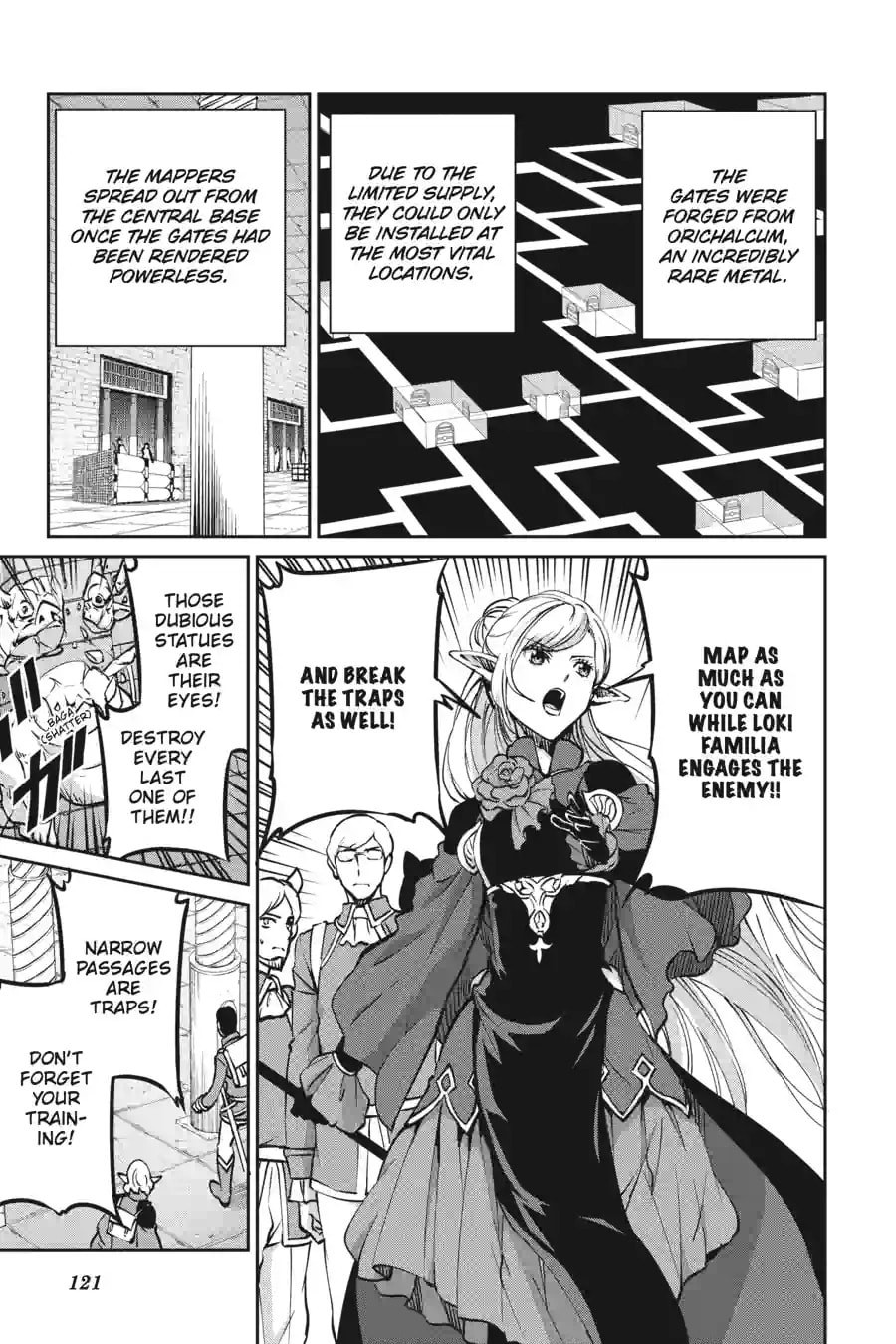 Is It Wrong to Try to Pick Up Girls in a Dungeon? On the Side: Sword Oratoria Chapter 268 page 11 - 