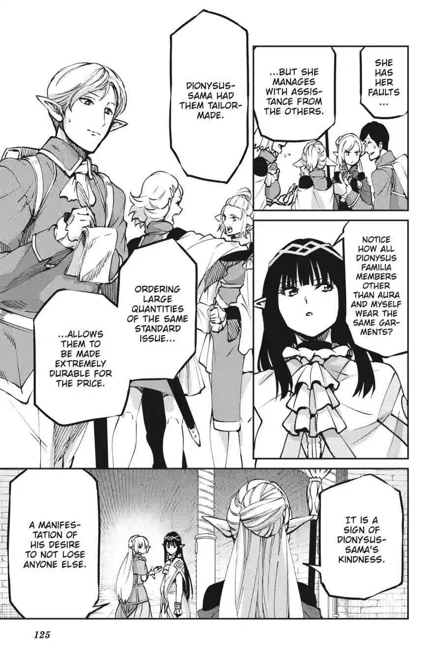 Is It Wrong to Try to Pick Up Girls in a Dungeon? On the Side: Sword Oratoria Chapter 269 page 1 - 
