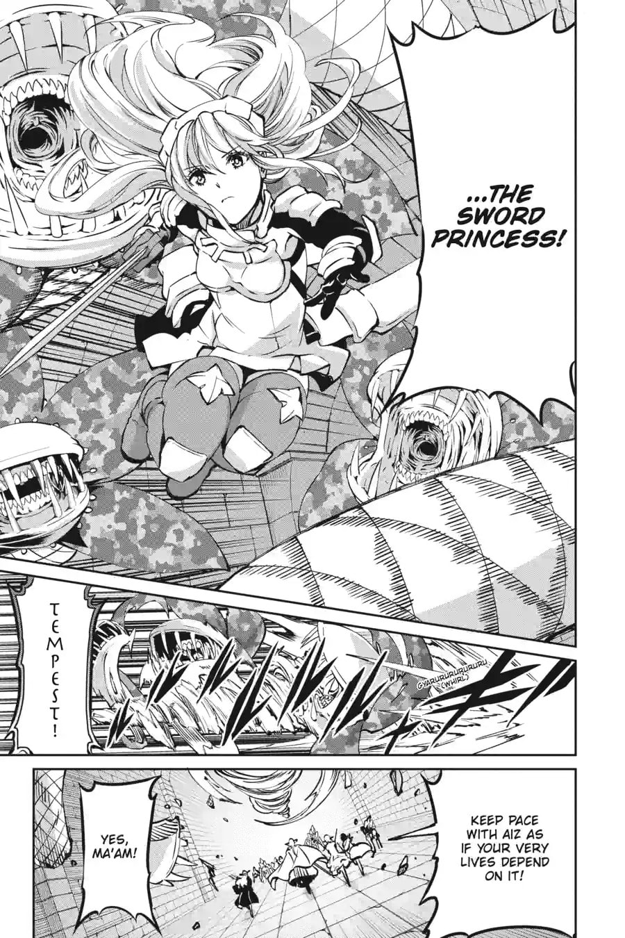 Is It Wrong to Try to Pick Up Girls in a Dungeon? On the Side: Sword Oratoria Chapter 269 page 13 - 