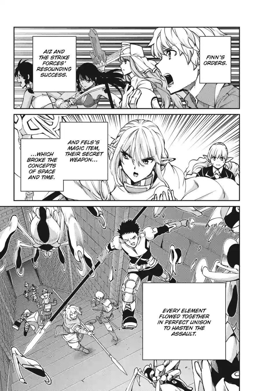 Is It Wrong to Try to Pick Up Girls in a Dungeon? On the Side: Sword Oratoria Chapter 273 page 2 - 