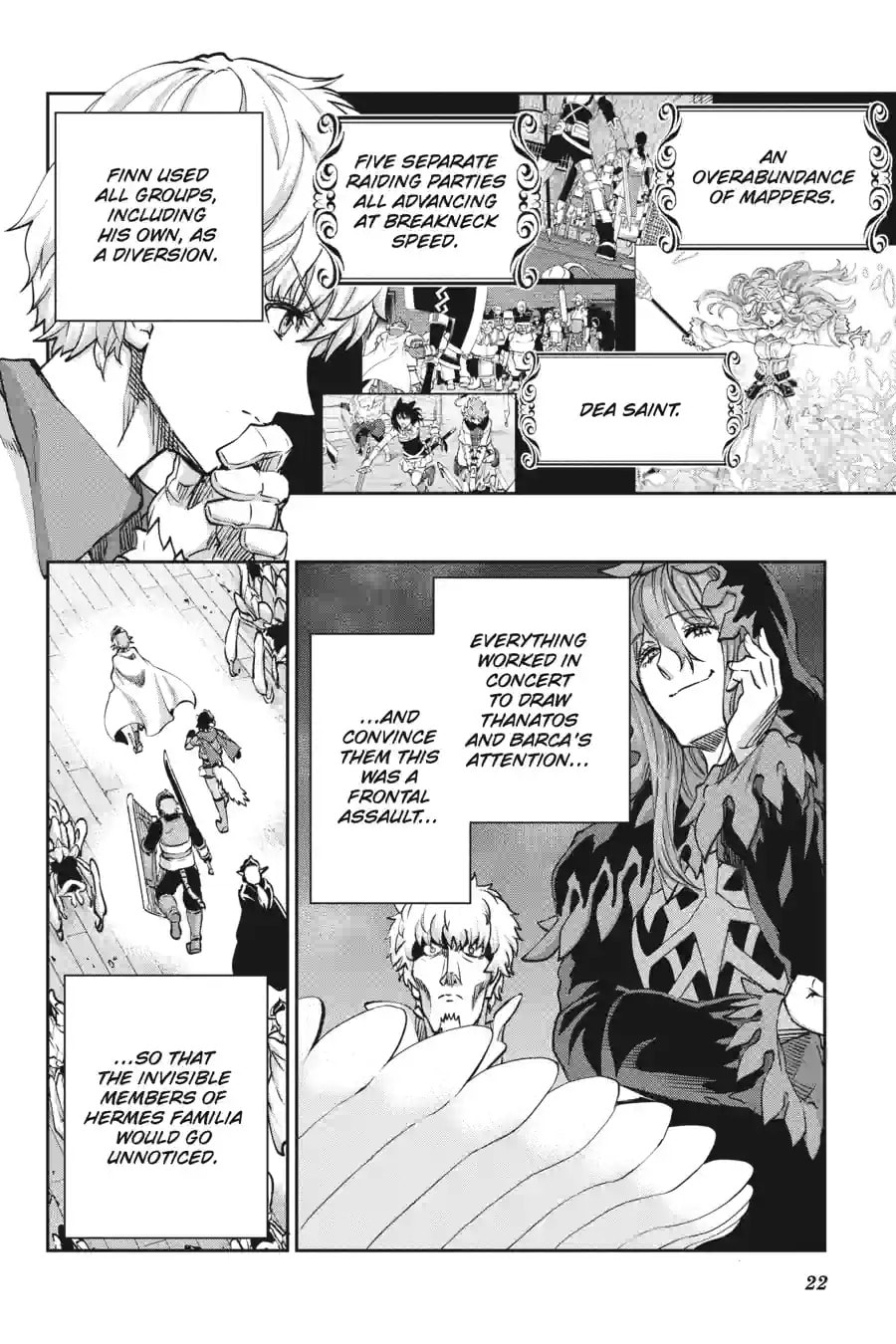 Is It Wrong to Try to Pick Up Girls in a Dungeon? On the Side: Sword Oratoria Chapter 275 page 4 - 