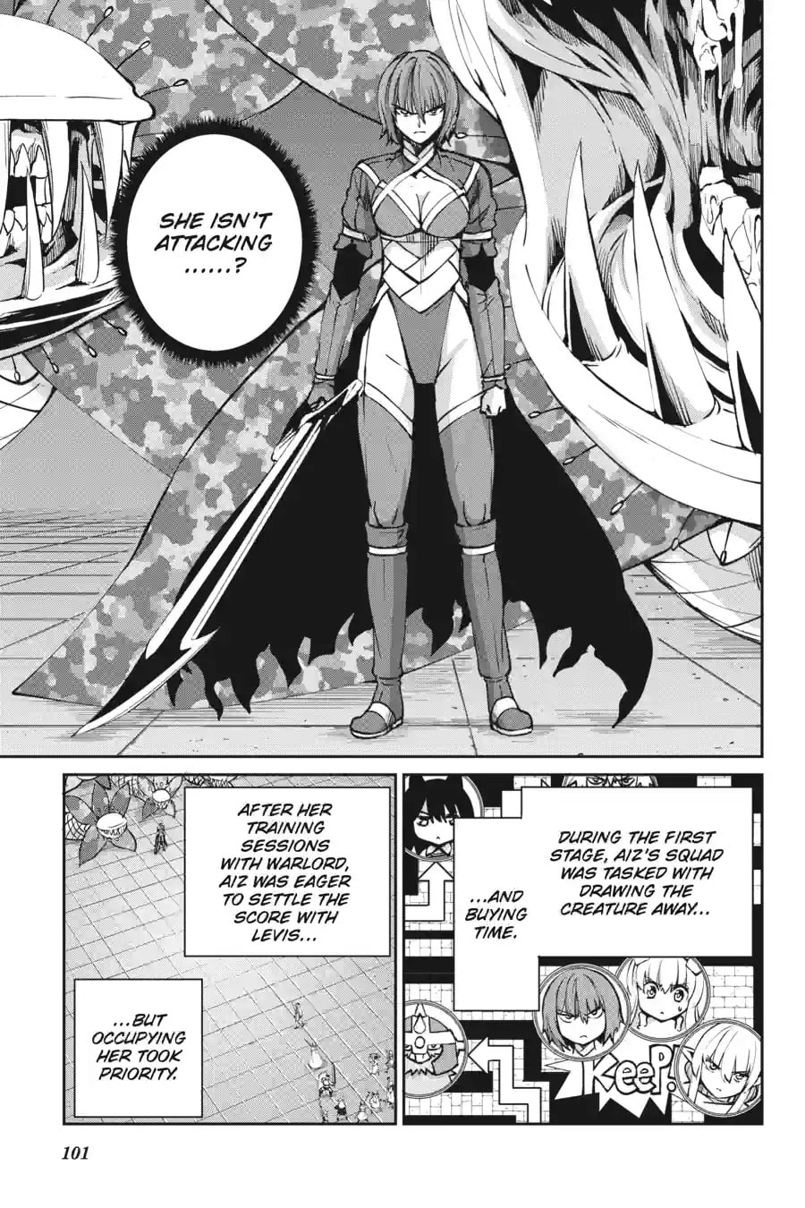 Is It Wrong to Try to Pick Up Girls in a Dungeon? On the Side: Sword Oratoria Chapter 280 page 3 - 