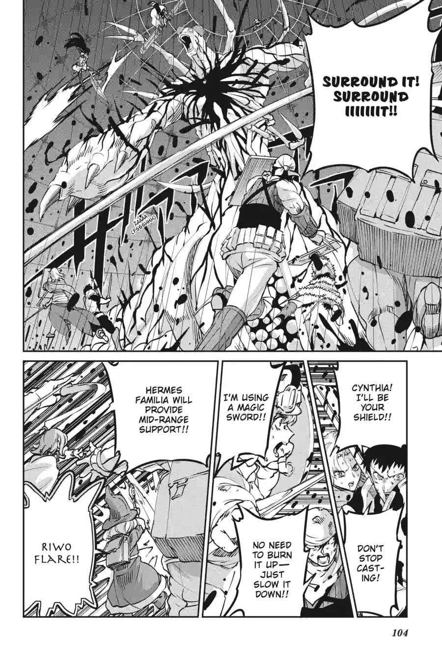 Is It Wrong to Try to Pick Up Girls in a Dungeon? On the Side: Sword Oratoria Chapter 280 page 6 - 