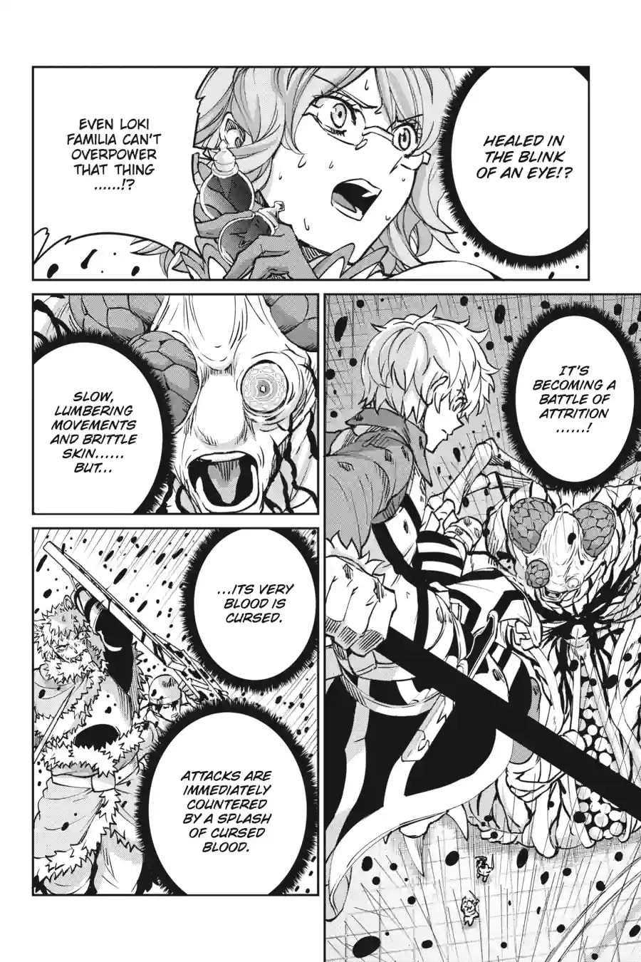 Is It Wrong to Try to Pick Up Girls in a Dungeon? On the Side: Sword Oratoria Chapter 280 page 8 - 