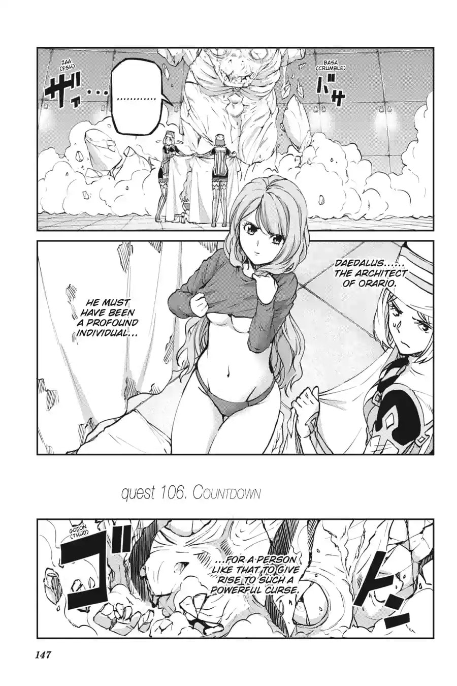 Is It Wrong to Try to Pick Up Girls in a Dungeon? On the Side: Sword Oratoria Chapter 283 page 1 - 