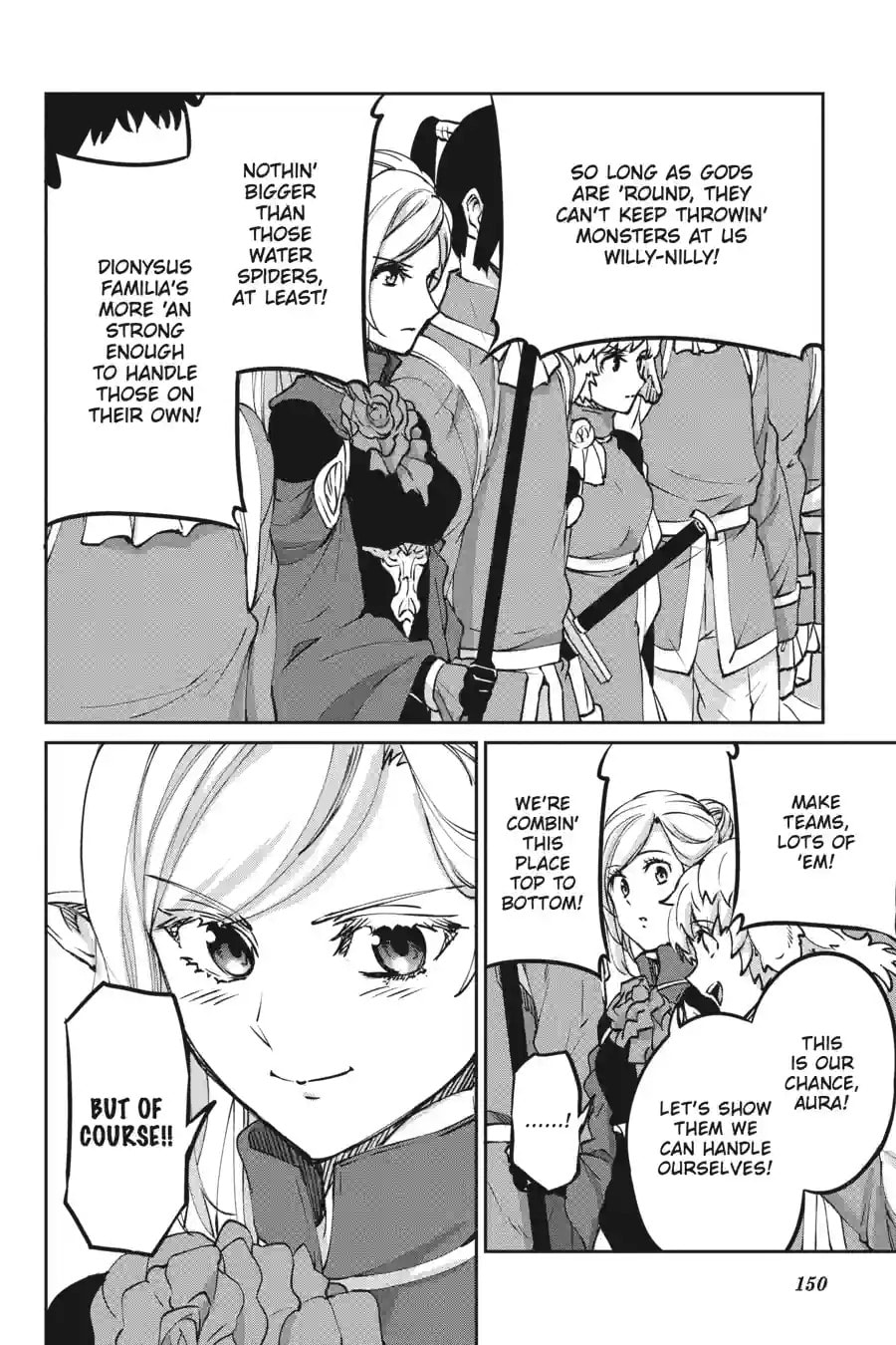 Is It Wrong to Try to Pick Up Girls in a Dungeon? On the Side: Sword Oratoria Chapter 283 page 4 - 
