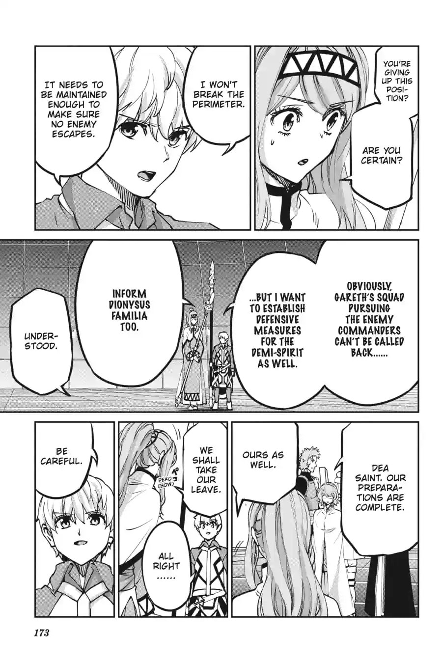 Is It Wrong to Try to Pick Up Girls in a Dungeon? On the Side: Sword Oratoria Chapter 284 page 10 - 