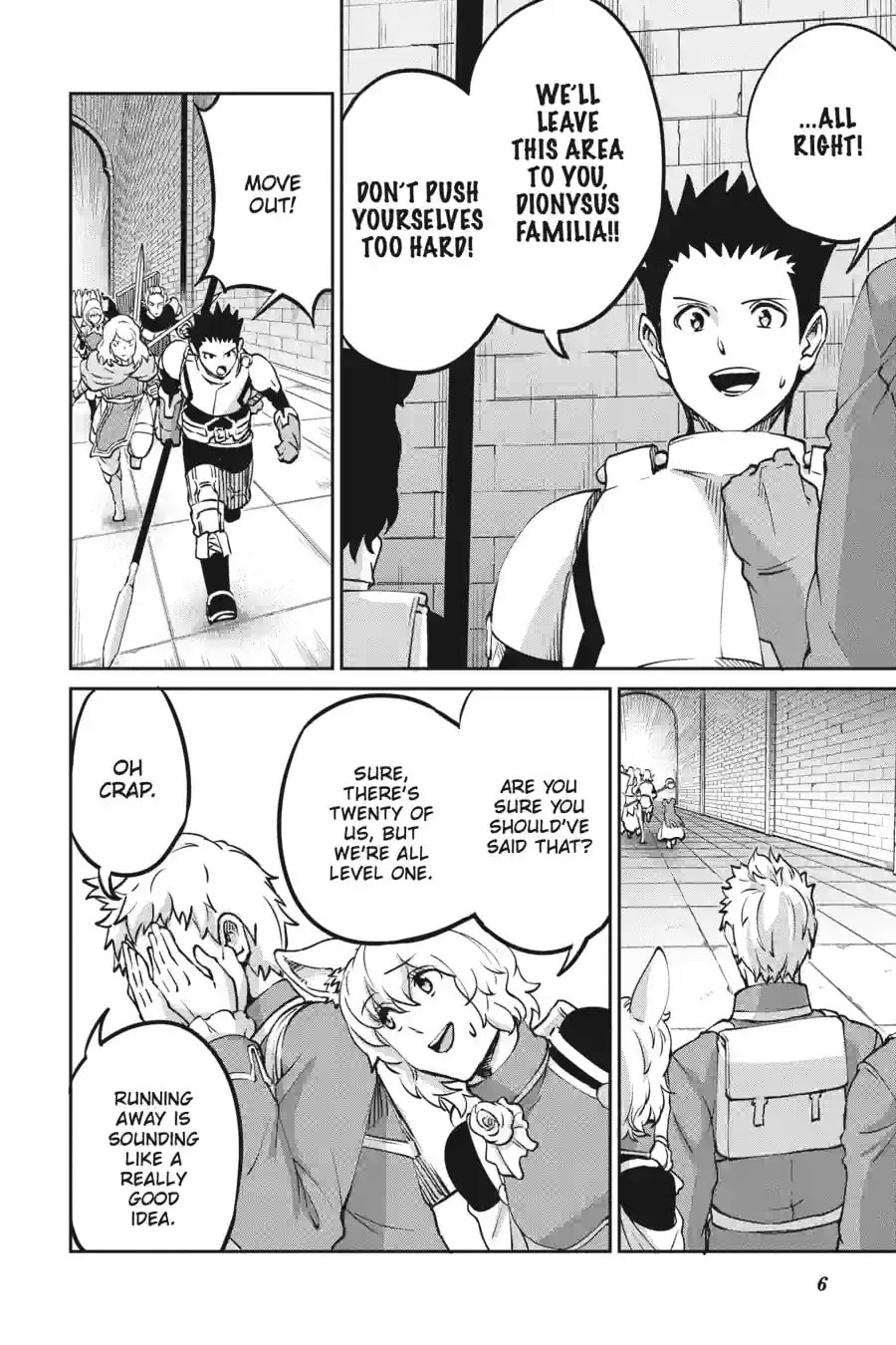 Is It Wrong to Try to Pick Up Girls in a Dungeon? On the Side: Sword Oratoria Chapter 286 page 4 - 