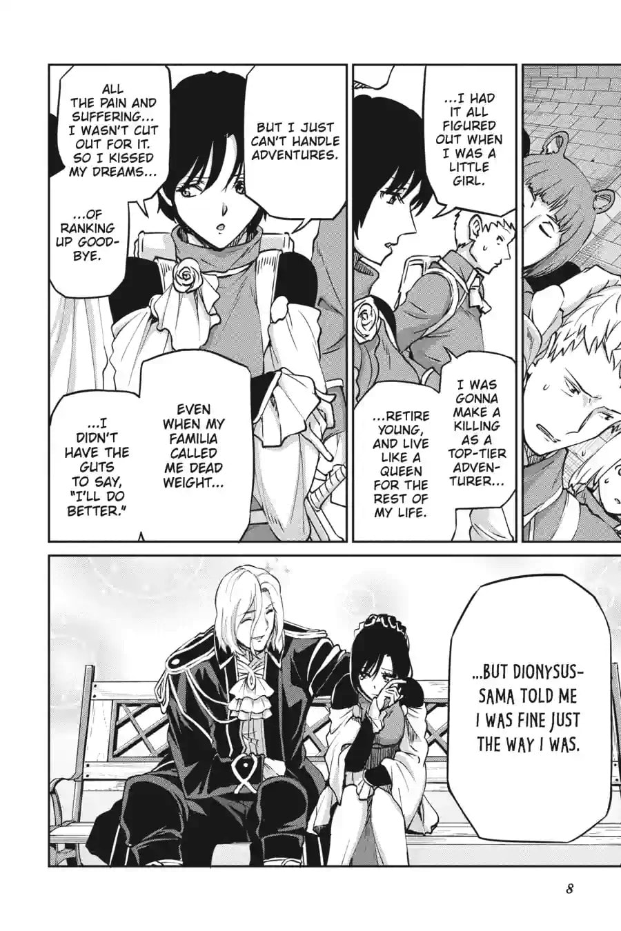 Is It Wrong to Try to Pick Up Girls in a Dungeon? On the Side: Sword Oratoria Chapter 286 page 6 - 
