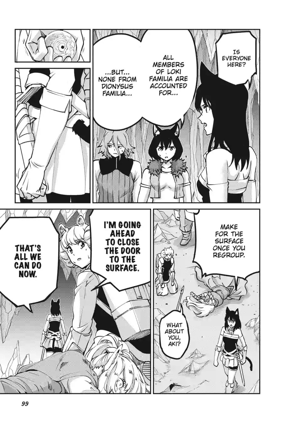 Is It Wrong to Try to Pick Up Girls in a Dungeon? On the Side: Sword Oratoria Chapter 291 page 9 - 