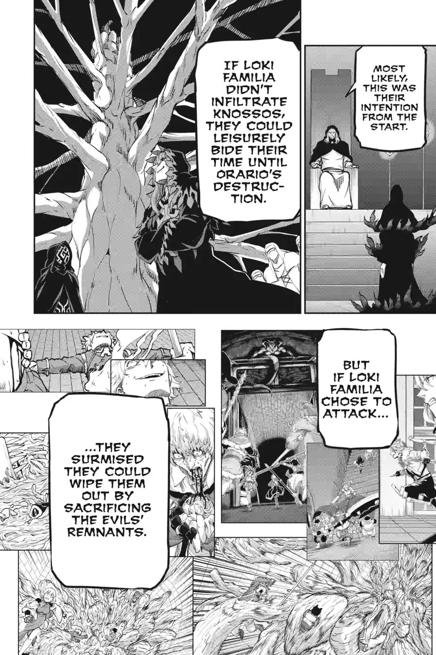 Is It Wrong to Try to Pick Up Girls in a Dungeon? On the Side: Sword Oratoria Chapter 295 page 4 - 