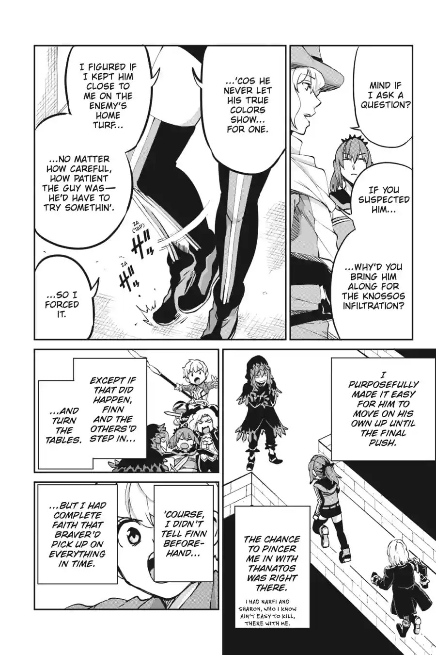 Is It Wrong to Try to Pick Up Girls in a Dungeon? On the Side: Sword Oratoria Chapter 296 page 1 - 