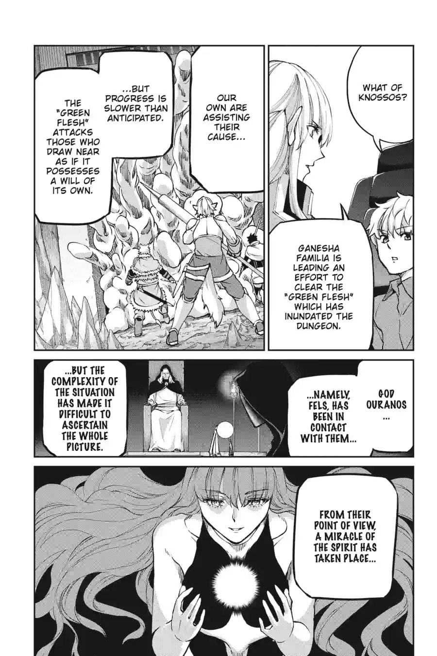 Is It Wrong to Try to Pick Up Girls in a Dungeon? On the Side: Sword Oratoria Chapter 300 page 13 - 