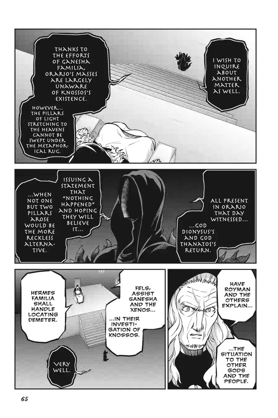 Is It Wrong to Try to Pick Up Girls in a Dungeon? On the Side: Sword Oratoria Chapter 302 page 8 - 