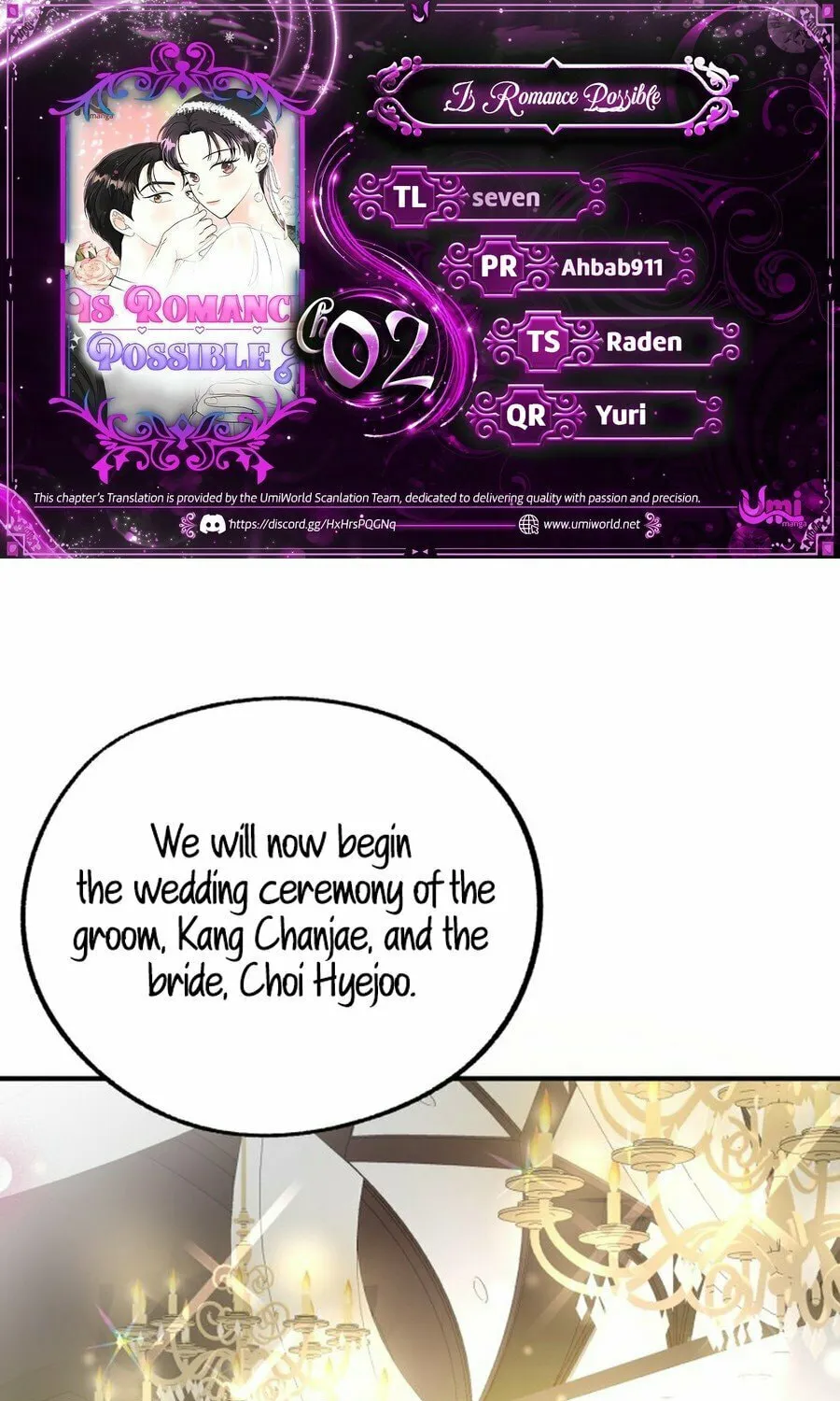 Is romance possible? Chapter 2 page 1 - 