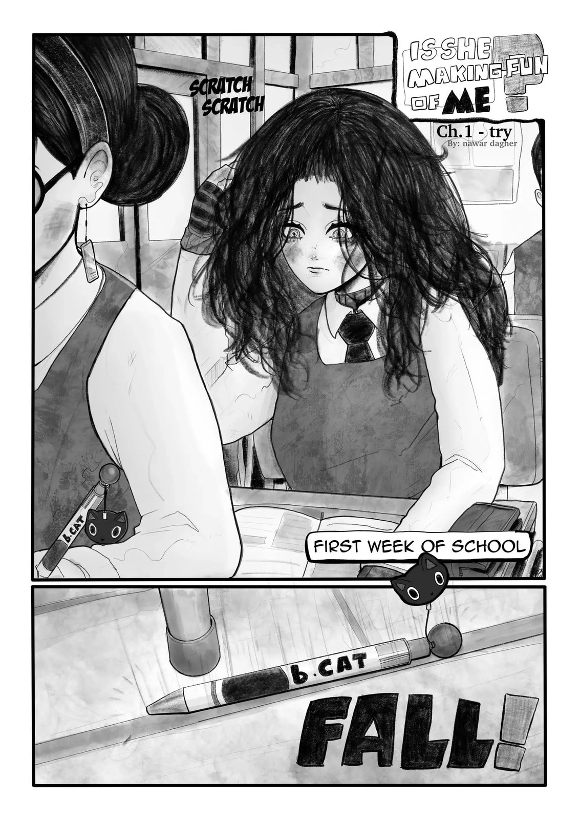 Is she making fun of me? Chapter 1 page 1 - 