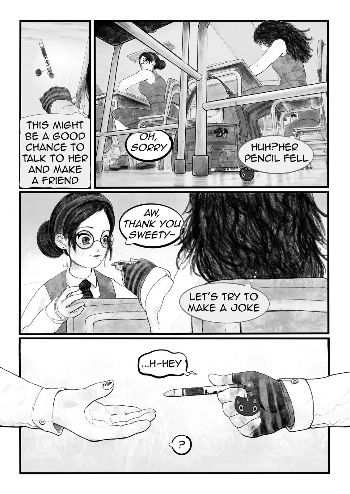 Is she making fun of me? Chapter 1 page 2 - 