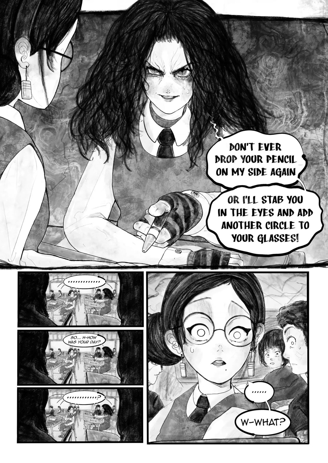 Is she making fun of me? Chapter 1 page 3 - 