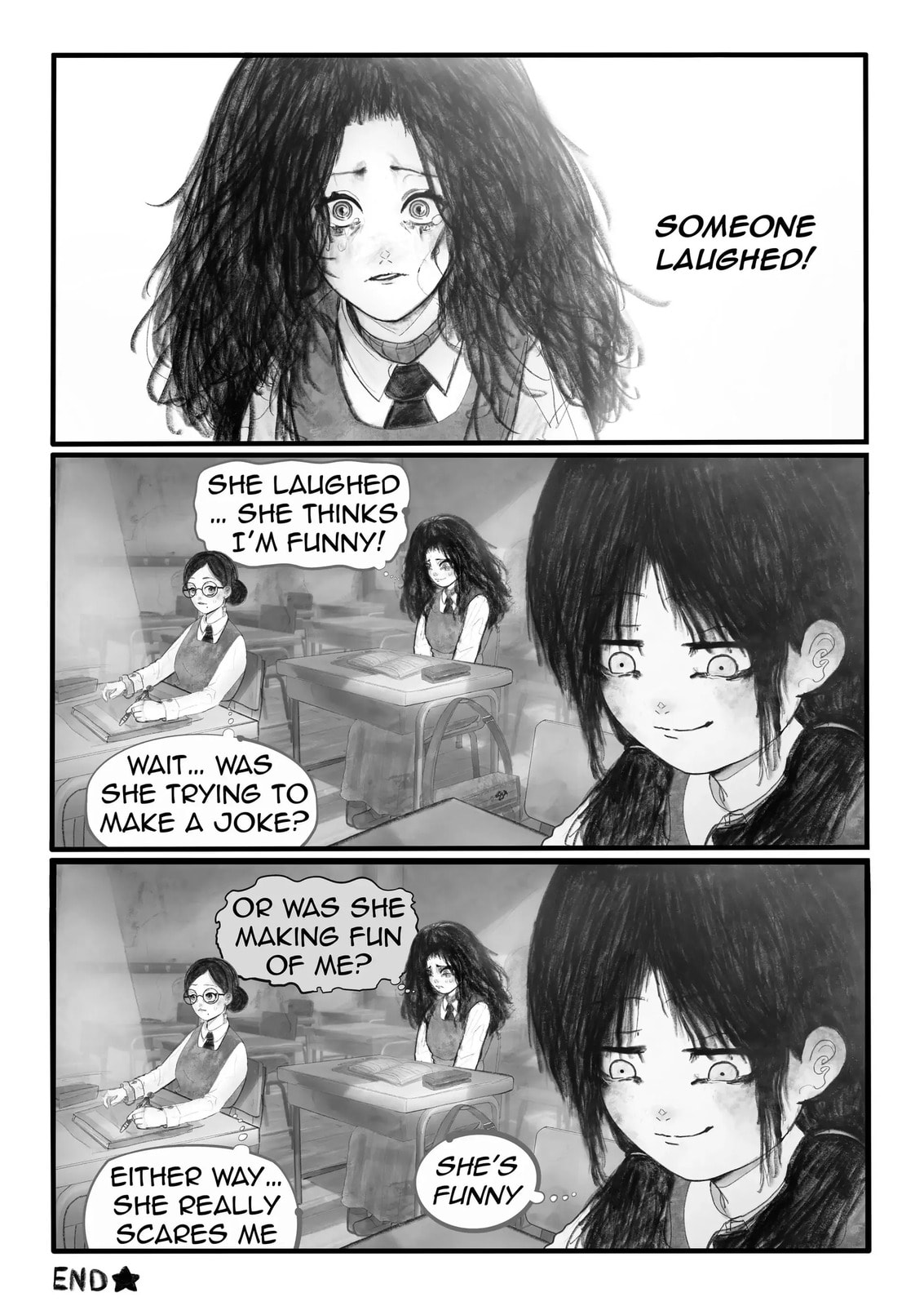 Is she making fun of me? Chapter 1 page 6 - 
