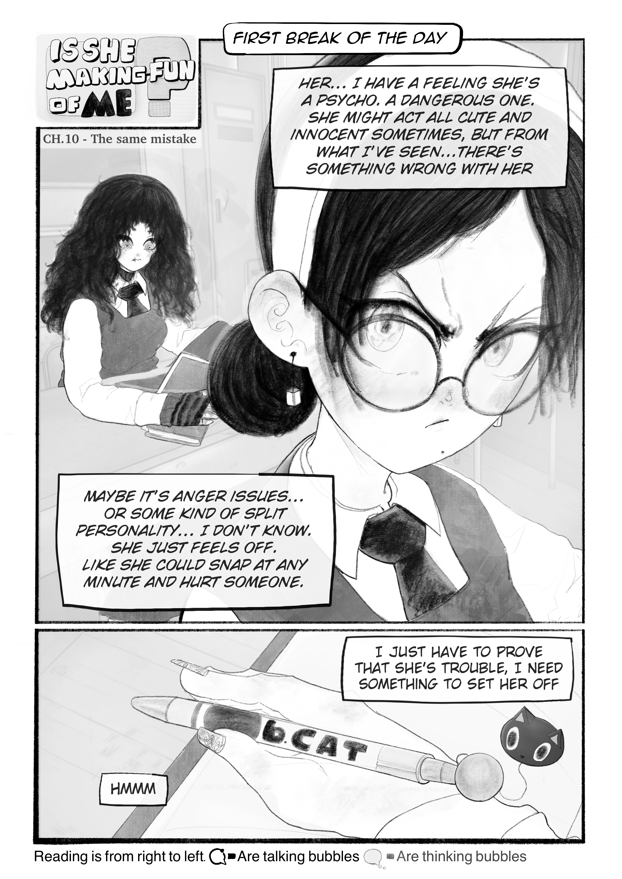 Is she making fun of me? Chapter 10 page 1 - 