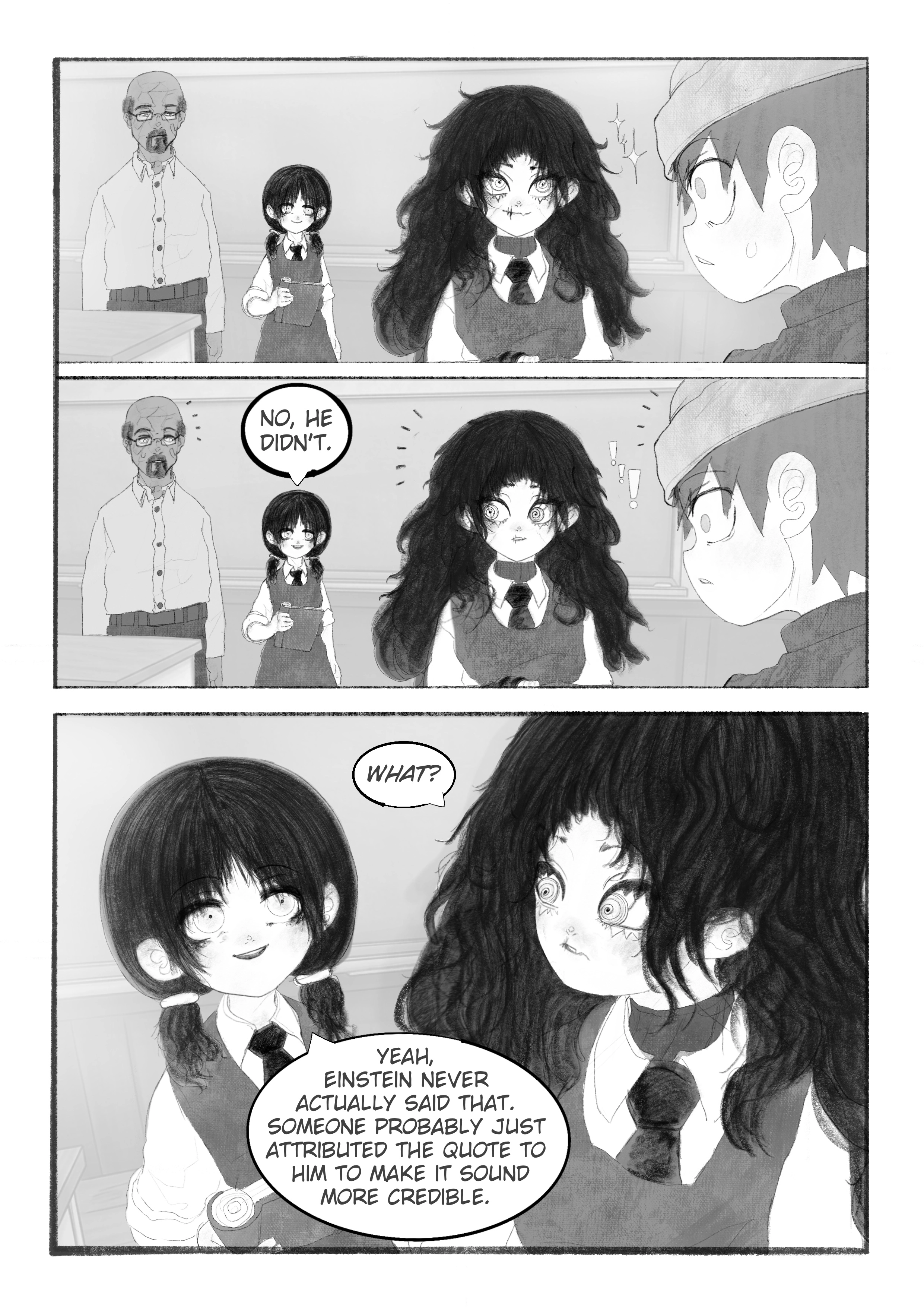 Is she making fun of me? Chapter 10 page 9 - 