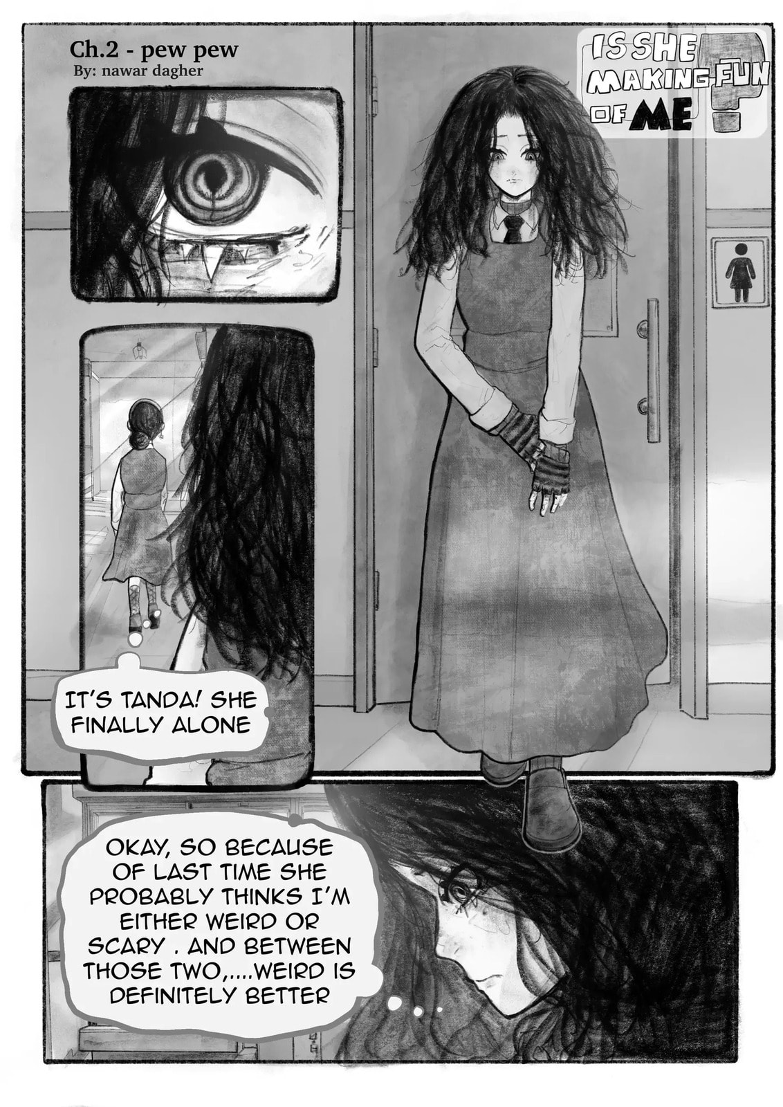 Is she making fun of me? Chapter 2 page 1 - 