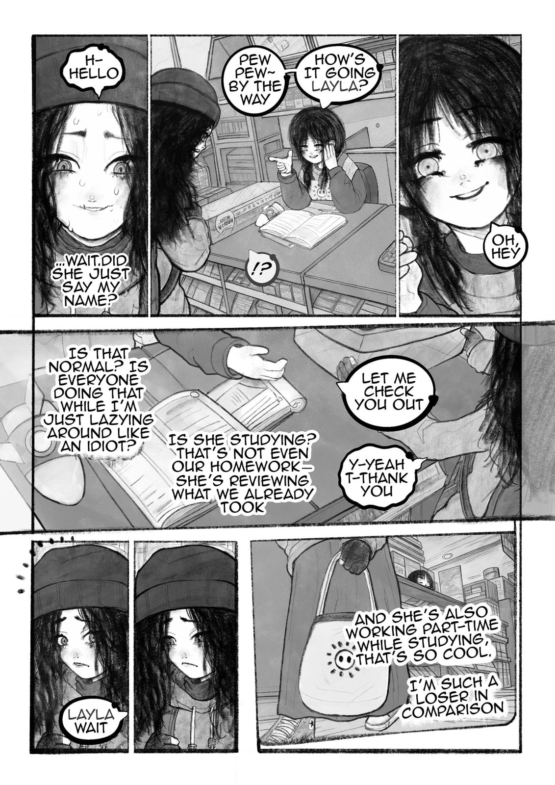 Is she making fun of me? Chapter 3 page 5 - 