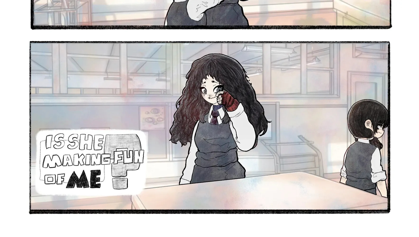 Is she making fun of me? Chapter 4.7 page 4 - 