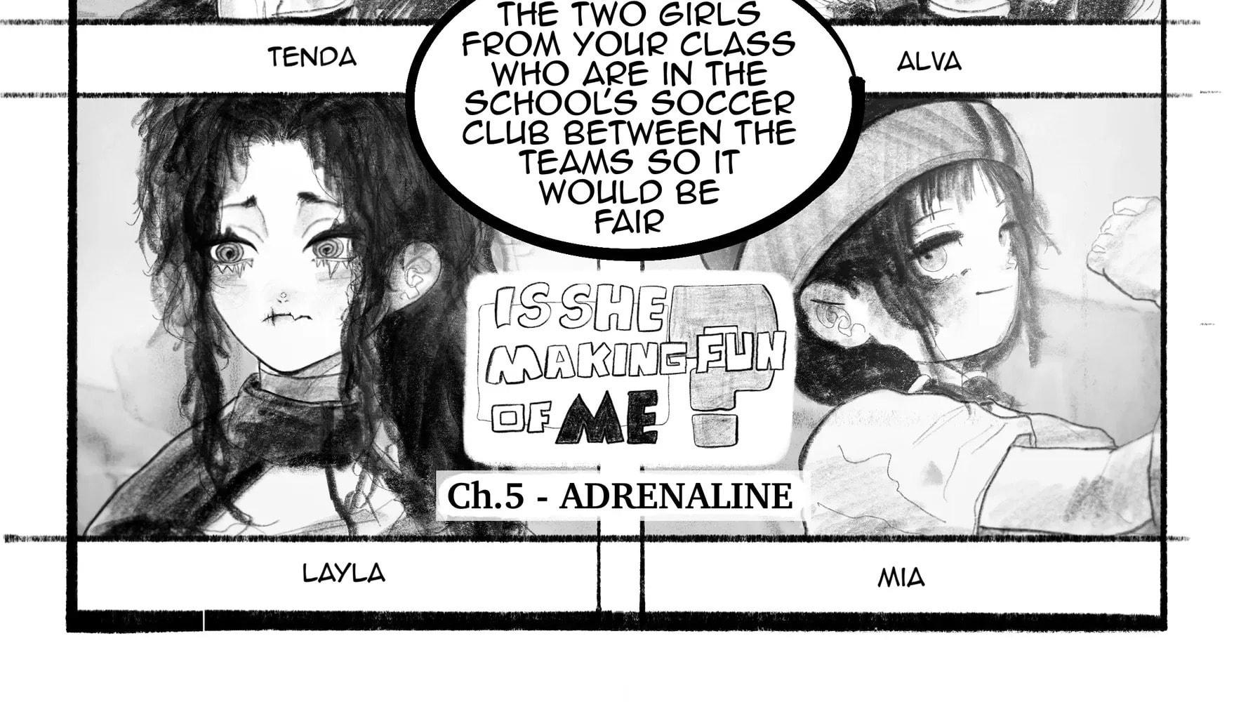 Is she making fun of me? Chapter 5 page 4 - 
